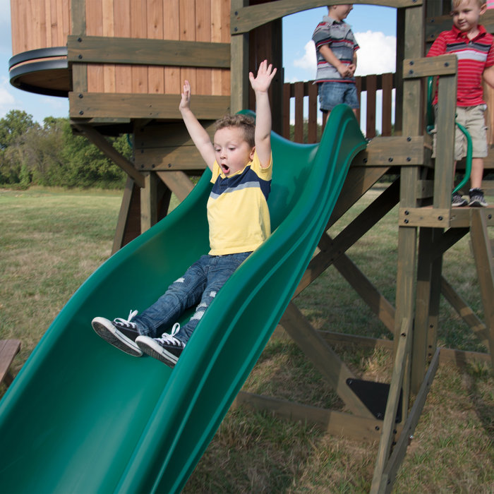 Backyard Discovery Eagles Nest 12' x 14' Playhouse & Reviews Wayfair